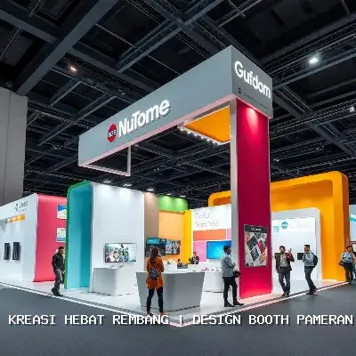 design booth pameran Rembang