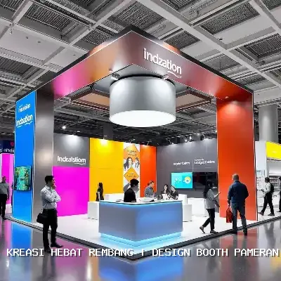 Design Booth Pameran Rembang yang Eksklusif dan Menarik