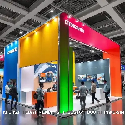 Design Booth Pameran Rembang yang Eksklusif dan Menarik