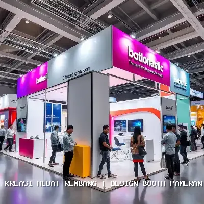 Design Booth Pameran Rembang yang Eksklusif dan Menarik