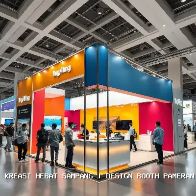 Design Booth Pameran Sampang: Solusi Eksklusif untuk Brand Anda