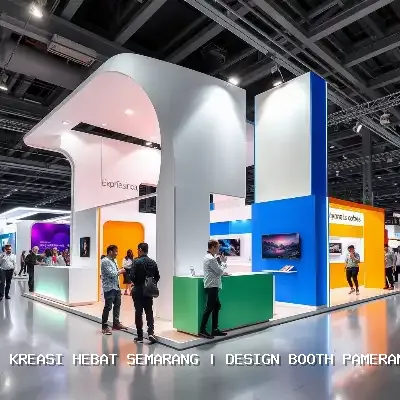 design booth pameran Semarang
