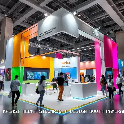 Desain Booth Pameran Sidoarjo yang Mengagumkan
