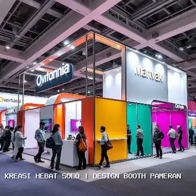 Design Booth Pameran Solo – Kreasi Hebat