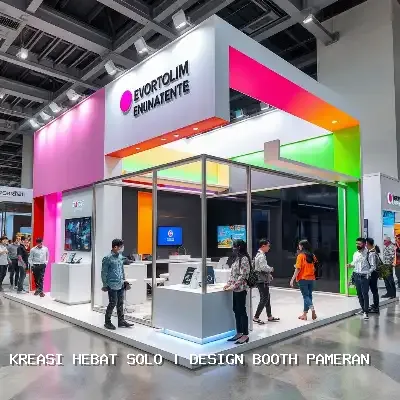 Design Booth Pameran Solo – Kreasi Hebat