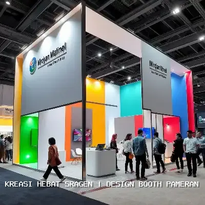 Design Booth Pameran Sragen – Kreasi Hebat