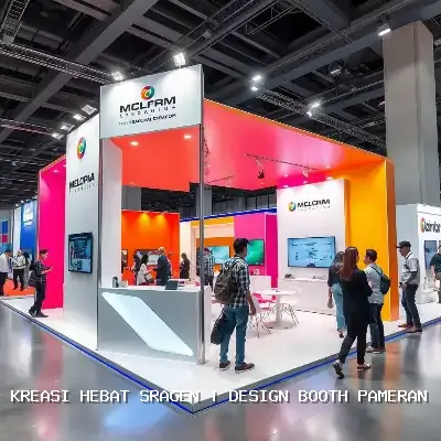 Design Booth Pameran Sragen – Kreasi Hebat