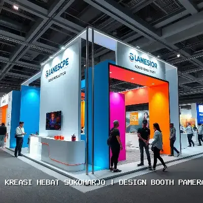 Design Booth Pameran Sukoharjo