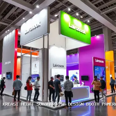 Design Booth Pameran Sukoharjo