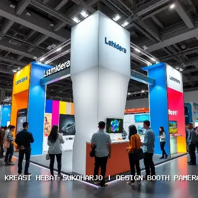 Design Booth Pameran Sukoharjo