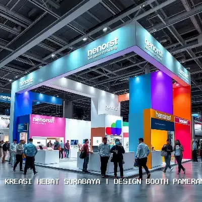 design booth pameran Surabaya