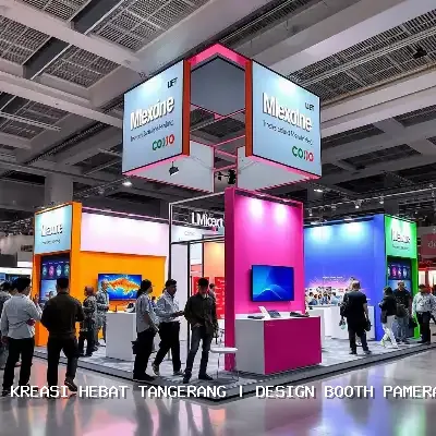 design booth pameran Tangerang