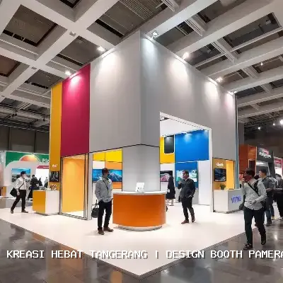Design Booth Pameran Tangerang