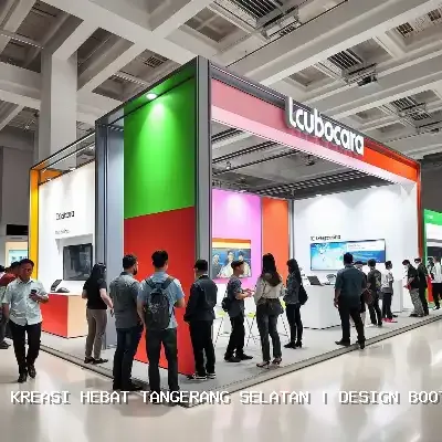 Design Booth Pameran Tangerang Selatan