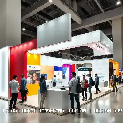 Design Booth Pameran Tangerang Selatan