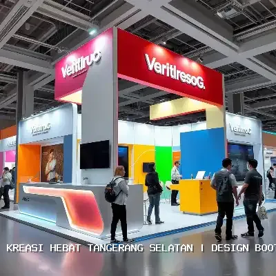 Design Booth Pameran Tangerang Selatan