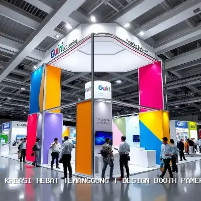 Design Booth Pameran Temanggung