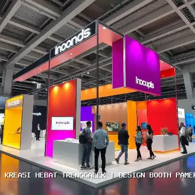 Design Booth Pameran Trenggalek