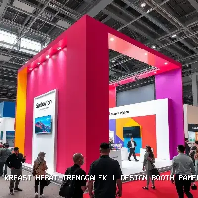 Design Booth Pameran Trenggalek