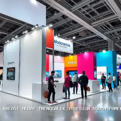 Design Booth Pameran Trenggalek