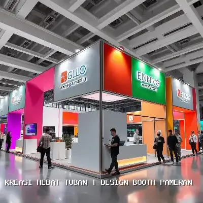 Design Booth Pameran Tuban: Solusi Kreatif untuk Branding Anda