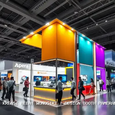 design booth pameran Wonogiri