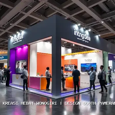 Design Booth Pameran Wonogiri