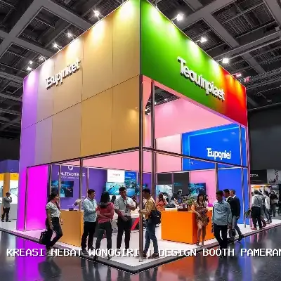 Design Booth Pameran Wonogiri