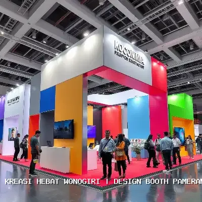 Design Booth Pameran Wonogiri