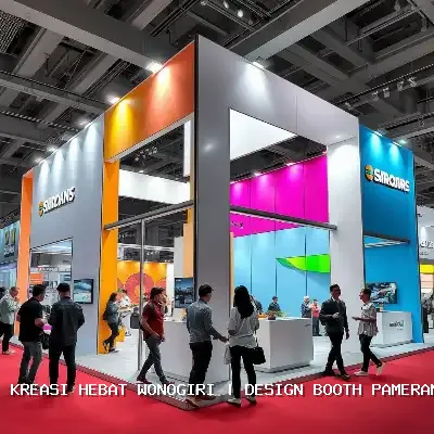 Design Booth Pameran Wonogiri