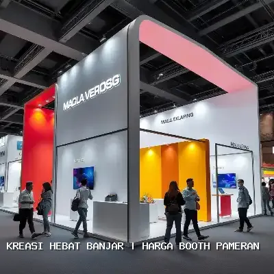Harga Booth Pameran Banjar: Desain Custom & Finishing Rapi