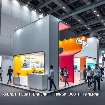 Harga Booth Pameran Banjar: Desain Custom & Finishing Rapi