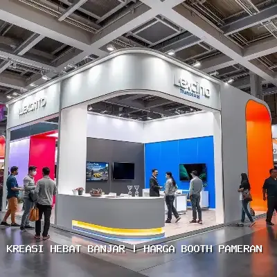 Harga Booth Pameran Banjar: Desain Custom & Finishing Rapi