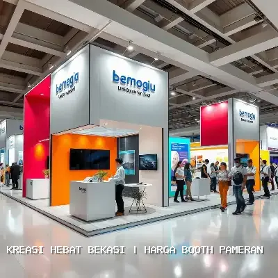 Harga Booth Pameran Bekasi – Desain Custom & Finishing Rapi