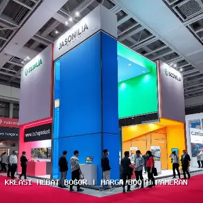 Harga Booth Pameran Bogor – Desain Custom & Finishing Rapi