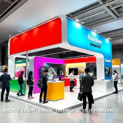 Harga Booth Pameran Bogor – Desain Custom & Finishing Rapi