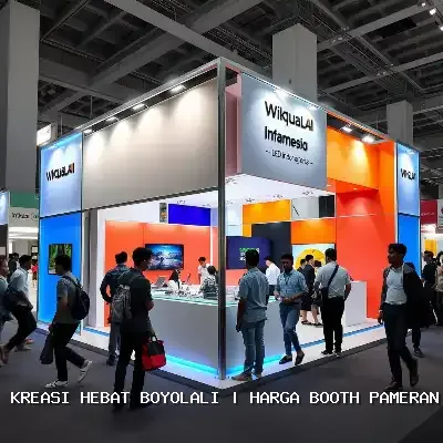 Harga Booth Pameran Boyolali – Desain Custom dan Premium