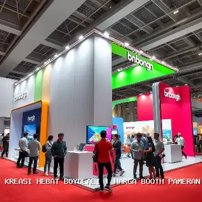 Harga Booth Pameran Boyolali – Desain Custom dan Premium