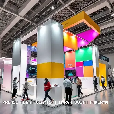 Harga Booth Pameran Ciamis: Desain Custom & Finishing Rapi