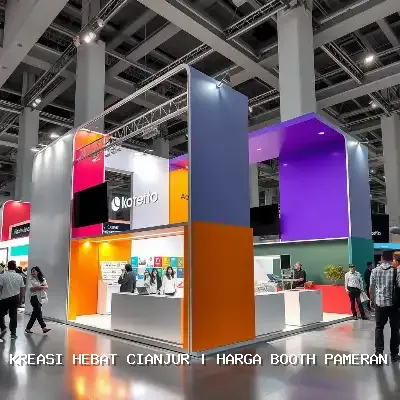 Harga Booth Pameran Cianjur: Desain Custom & Finishing Rapi