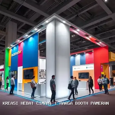 Harga Booth Pameran Cimahi: Desain Custom & Finishing Rapi