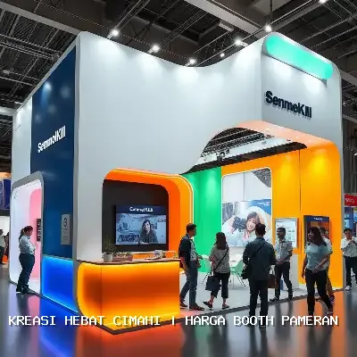 Harga Booth Pameran Cimahi: Desain Custom & Finishing Rapi