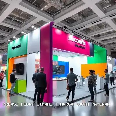 Harga Booth Pameran Cimahi: Desain Custom & Finishing Rapi