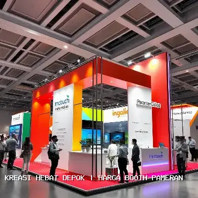 Harga Booth Pameran Depok: Desain Custom & Finishing Rapi