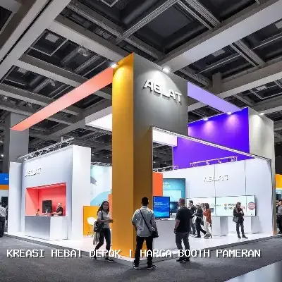 Harga Booth Pameran Depok: Desain Custom & Finishing Rapi