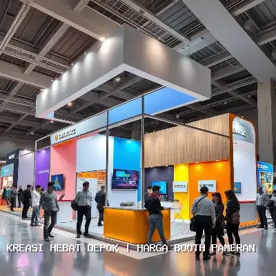 Harga Booth Pameran Depok: Desain Custom & Finishing Rapi