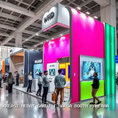 Harga Booth Pameran Garut Desain Custom & Finishing Rapi