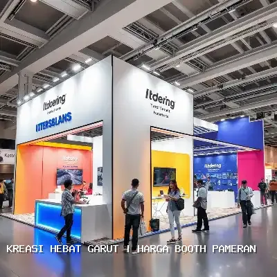 Harga Booth Pameran Garut Desain Custom & Finishing Rapi