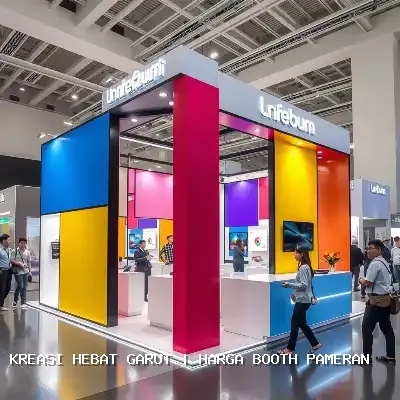 Harga Booth Pameran Garut Desain Custom & Finishing Rapi