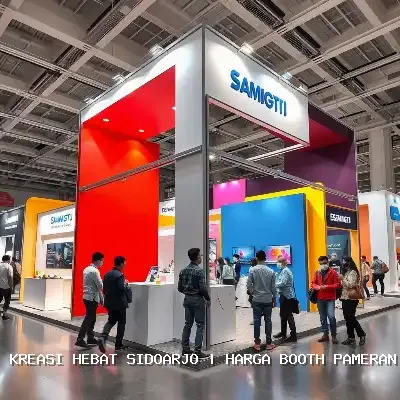 harga booth pameran Sidoarjo